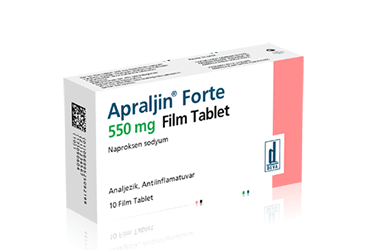 APRALJIN FORTE 550 MG 20 FILM TABLET